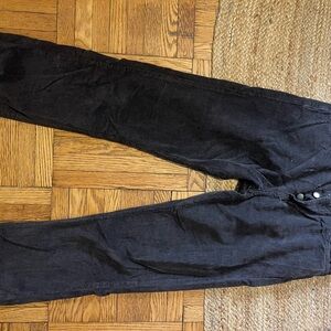Current/Elliott Black Corduroy Pants